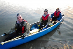 Girls Gone Wild! in a canoe!